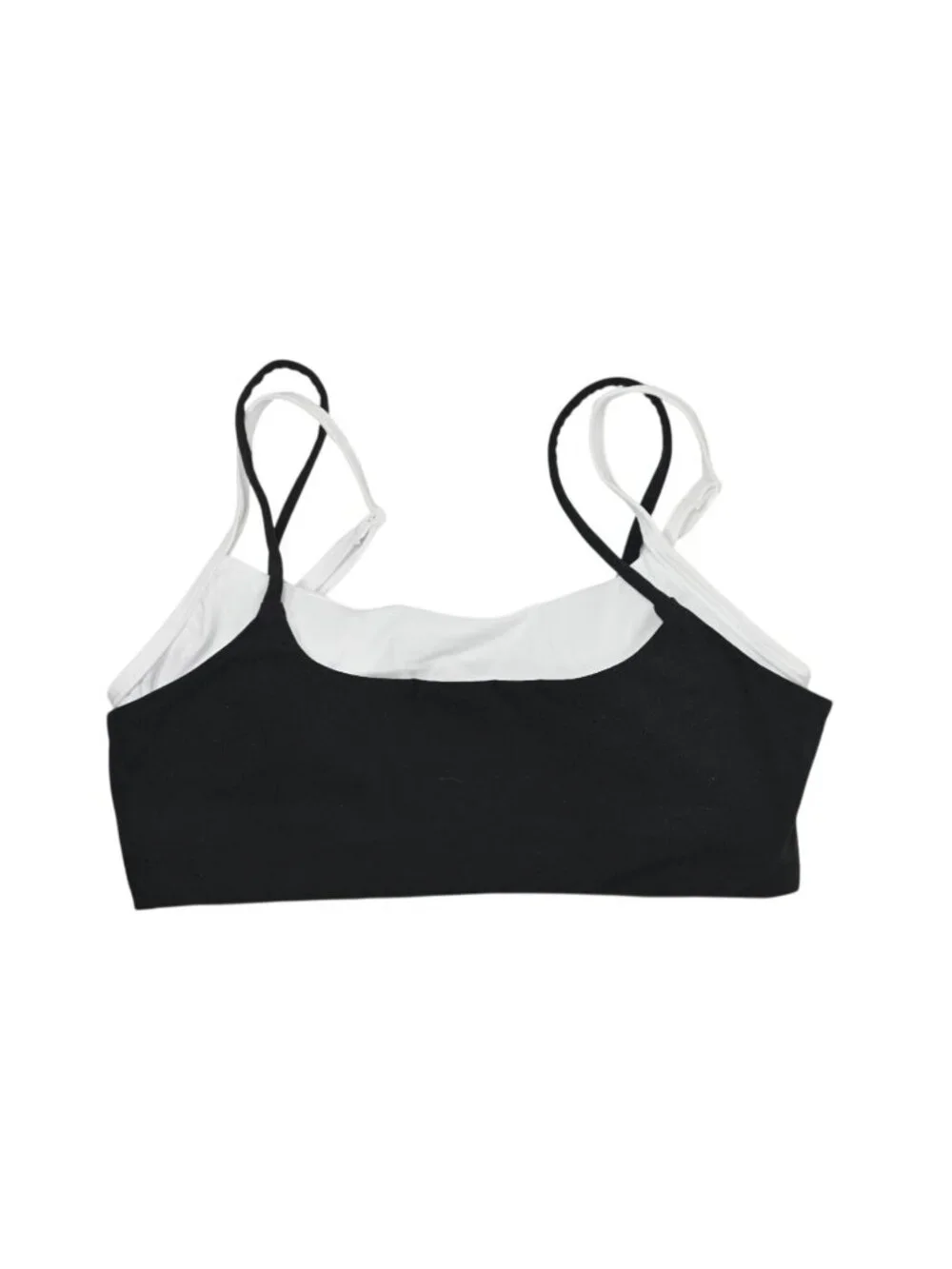 Gold Hinge Double Layer StrydeForm Bra in Black